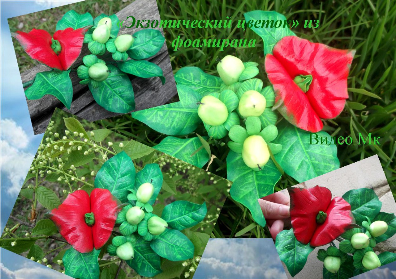 Экзотический цветок из фоамирана - Мирсанова (2016_0.jpg